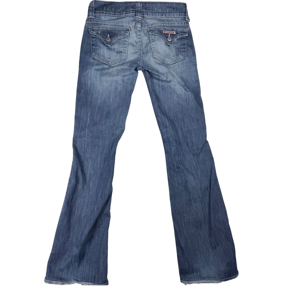 Hudson Jeans Beth Baby Bootcut Blue Denim Low Rise Flap Pocket W170DCV Size 26 - Picture 5 of 10